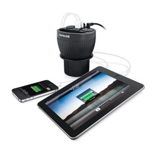  Capdase Car Charger Holder PowerCup 2.2 Black (3.1 A) for iPhone/iPod/iPad mini/iPad (CA00-C201)